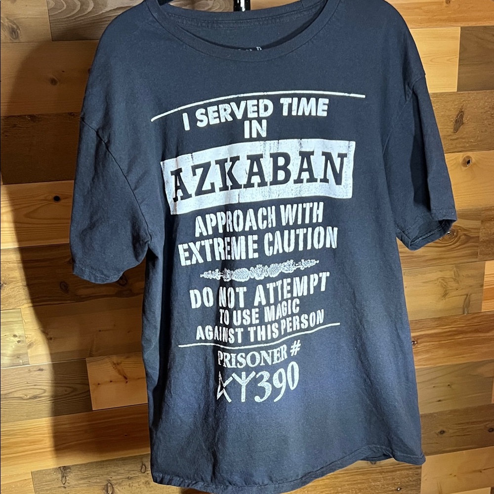 Warner Bros. Harry Potter Black Azkaban Short Sleeve Tee